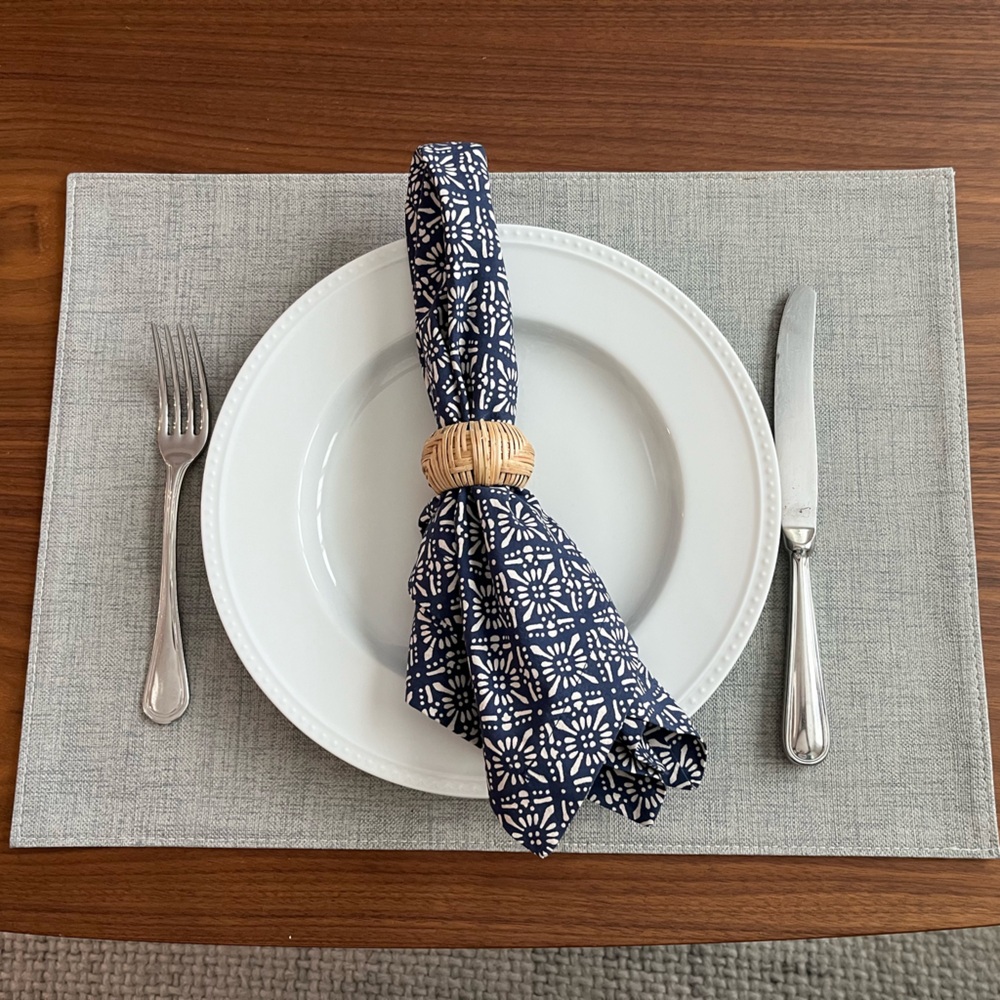 Set of 4 Crate & Barrel placemats